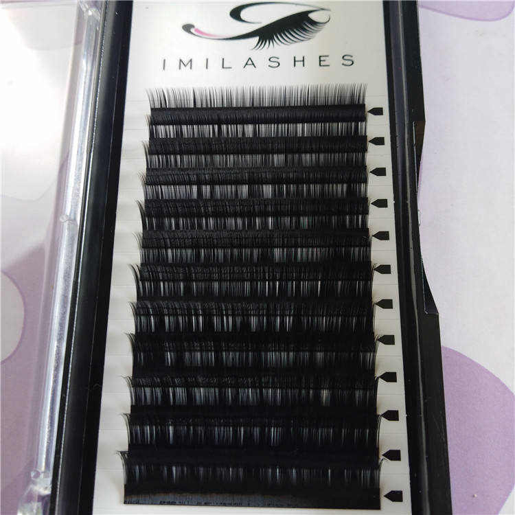 Wholesale mix lengths russian volume individual fluffy eyelashes extensions-V